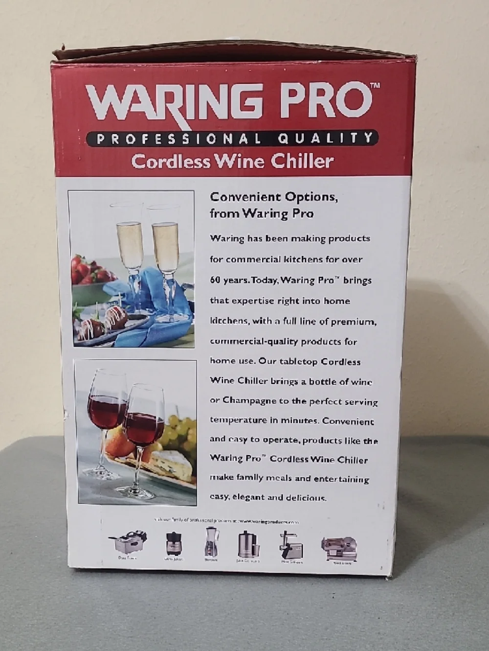 Waring Pro Professional‎ Quality Cordless Wine Chiller